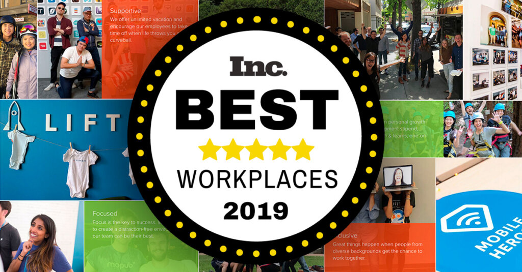 Inc. Magazine Ranks Liftoff on Best Workplaces 2019 List