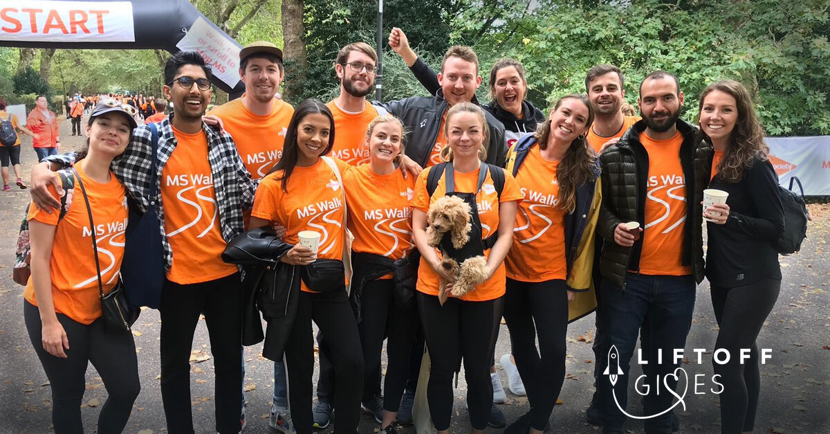 Liftoff Gives – London 10km for MS Society