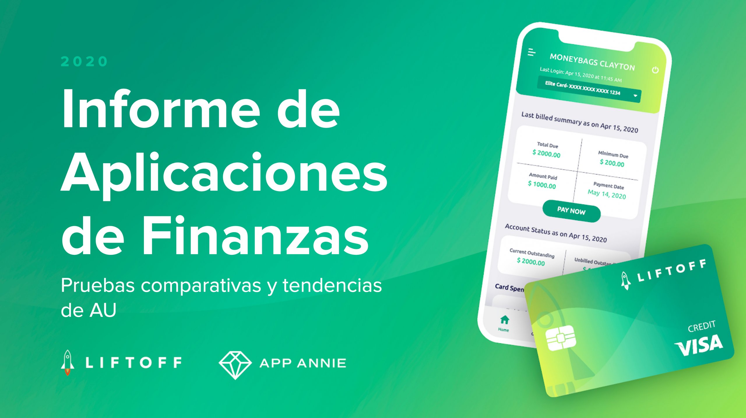 ¡NUEVO! Informe de aplicaciones de finanzas 2020