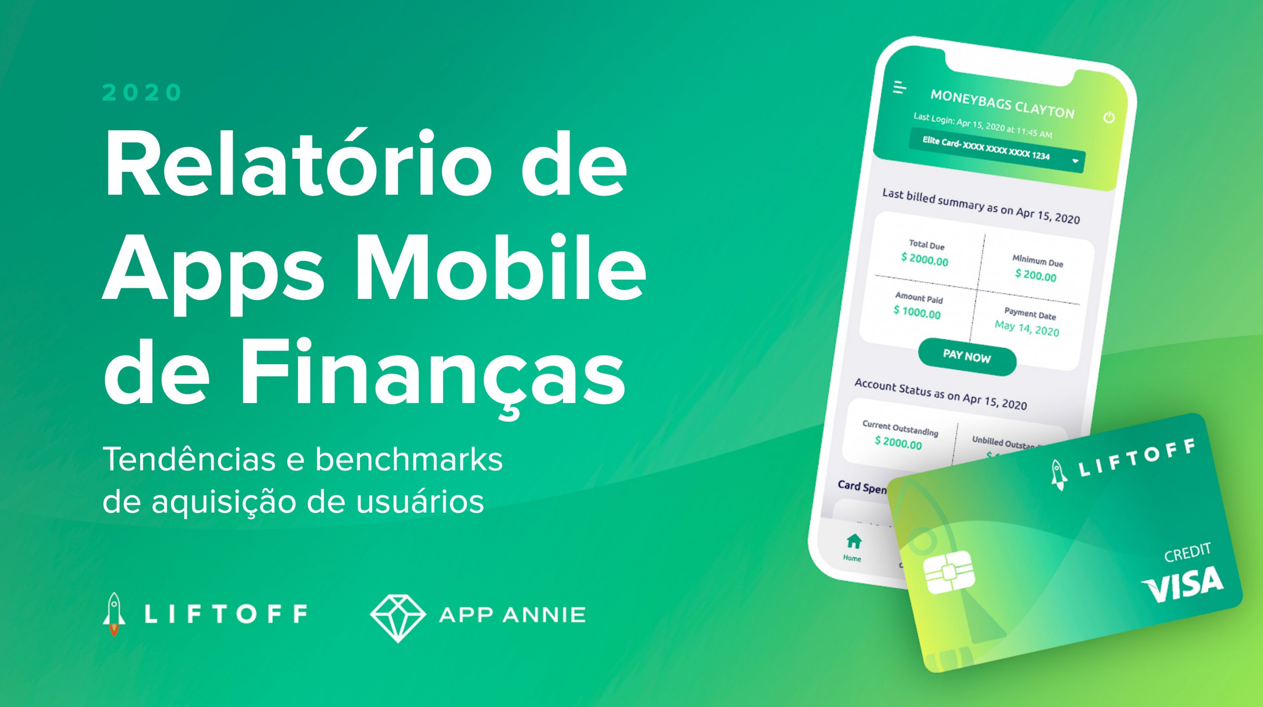 NOVIDADE! Relatório de apps mobile de finanças de 2020